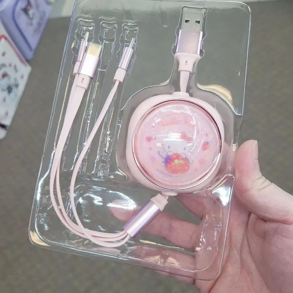 Brand New Sanrio Hello Kitty 3 in 1 Charging Cable - Picture 2 of 9